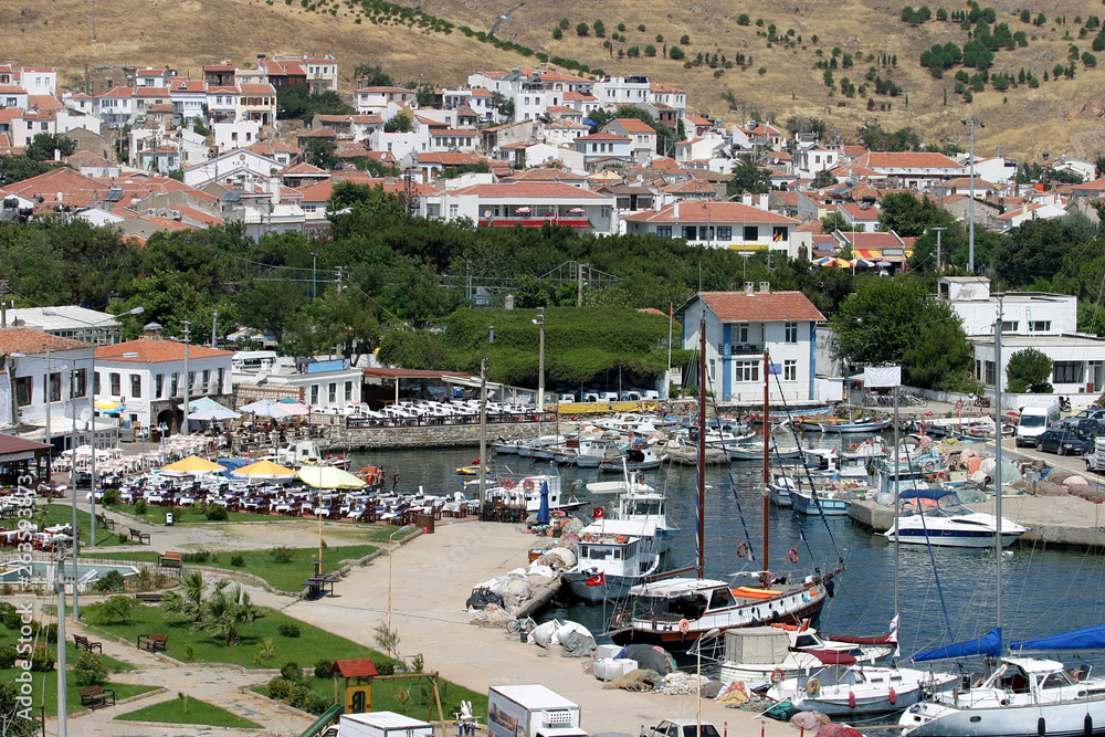 Aegean island Bozcaada in Turkey.