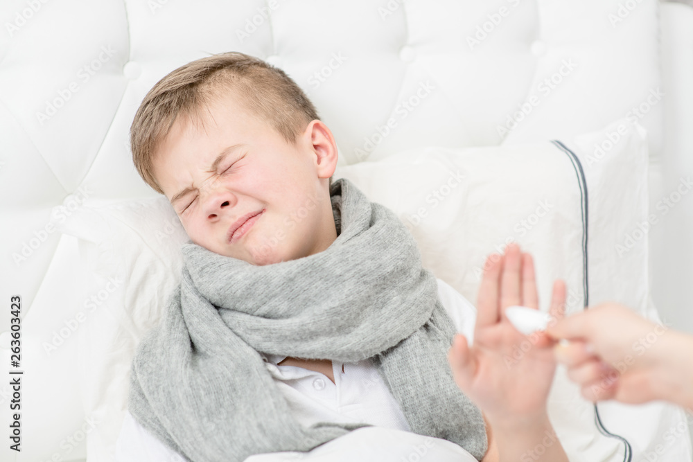 Young refuses to take medicine at home Young refuses to take medicine at home