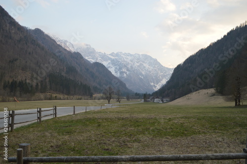 lake in the mountains