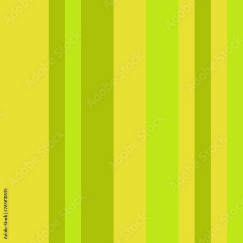 Three-coloured vertical stripes consisting of the colours yellow, light green. multicolor background pattern can be used for fabric textiles, postcards, websites or wallpaper.