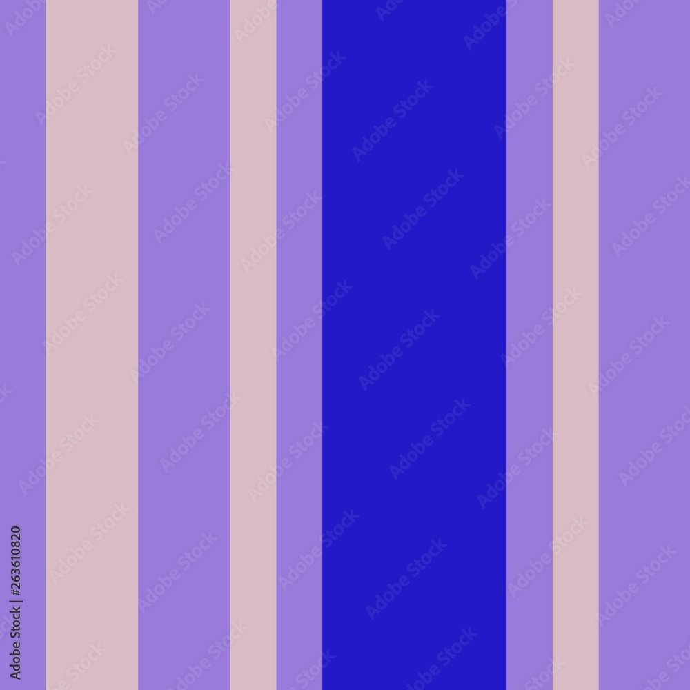 Three-coloured vertical stripes consisting of the colours purple, blue, light pink. multicolor background pattern can be used for fabric textiles, postcards, websites or wallpaper.