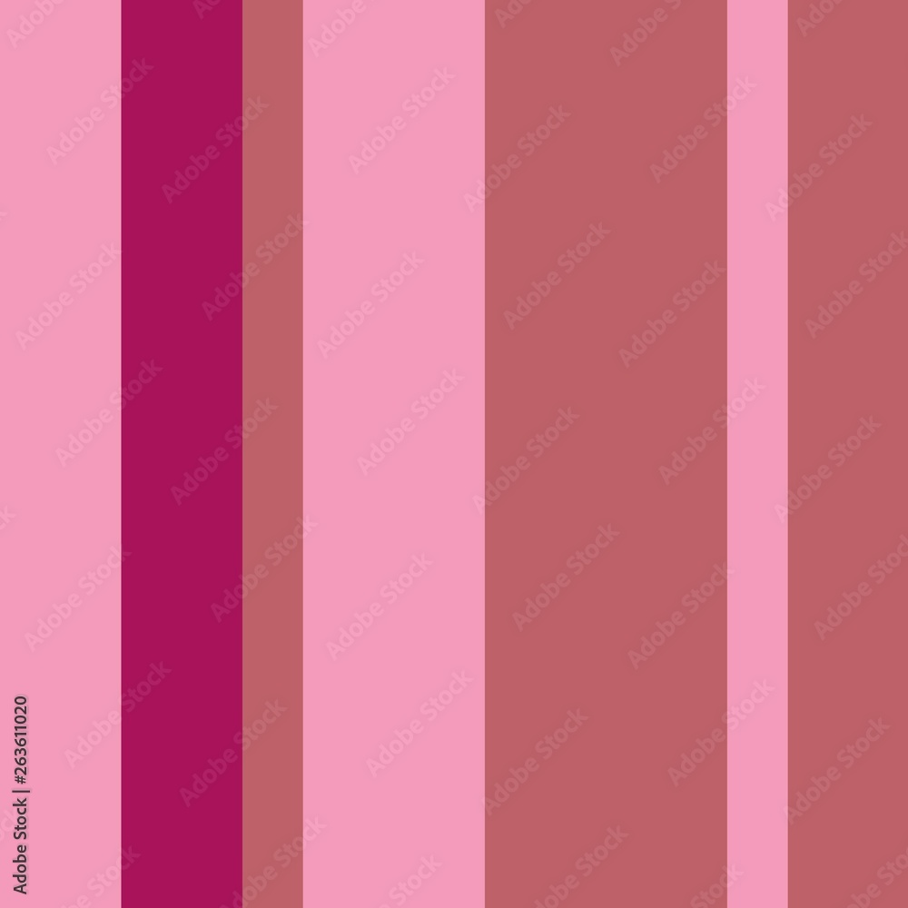 Three-coloured vertical stripes consisting of the colours pink, magenta. multicolor background pattern can be used for fabric textiles, postcards, websites or wallpaper. Three-coloured vertical stripes consisting of the colours pink, magenta. multicolor background pattern can be used for fabric textiles, postcards, websites or wallpaper.