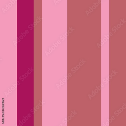 Three-coloured vertical stripes consisting of the colours pink, magenta. multicolor background pattern can be used for fabric textiles, postcards, websites or wallpaper.