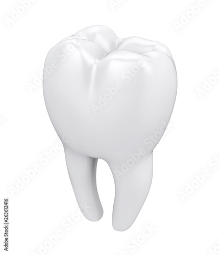 Tooth Isolated