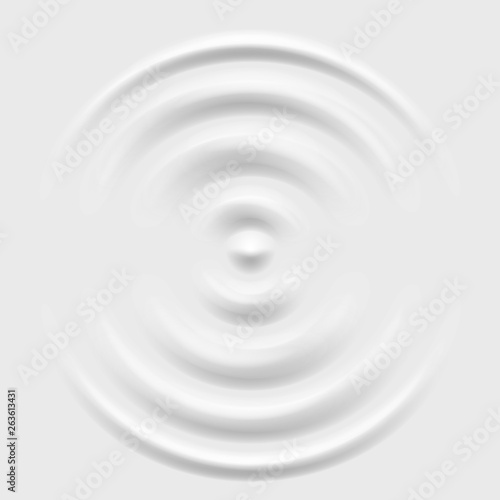 Splash ripple waves water surface decoration grey background vector illustration photo