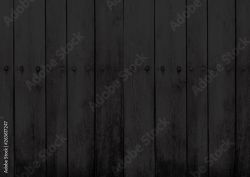 The dark gray wood texture backdrop wall background