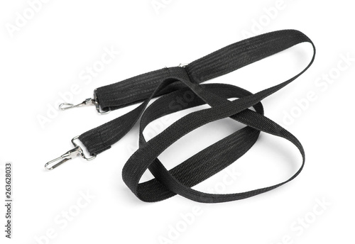 Black strap isolated photo
