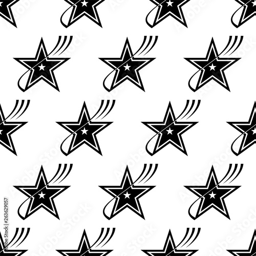 Star Icon Seamless Pattern  Star Shape Icon