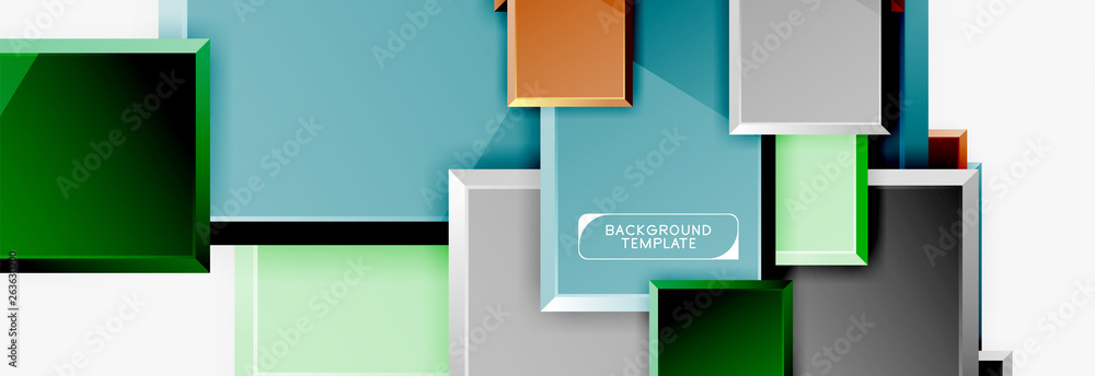 Minimal square banner abstract background Minimal square banner abstract background