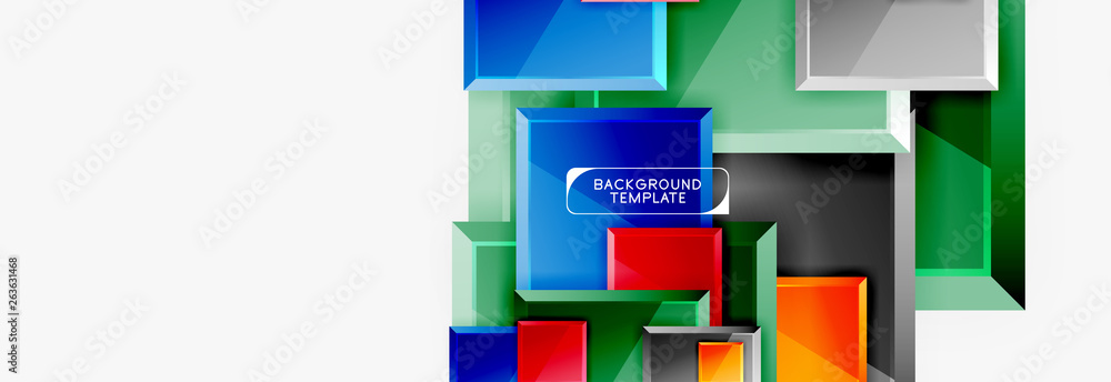 Minimal square banner abstract background Minimal square banner abstract background