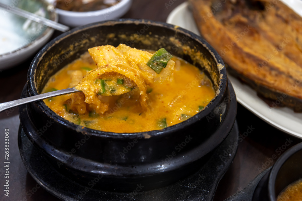 Korean style Sprouted soup(stew) Korean style Sprouted soup(stew)