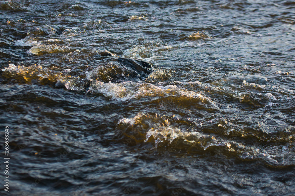Rough water stream. foamy water rough mountain river Rough water stream. foamy water rough mountain river