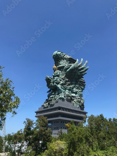 Garuda Wisnu statue in Bali, Indonesia.