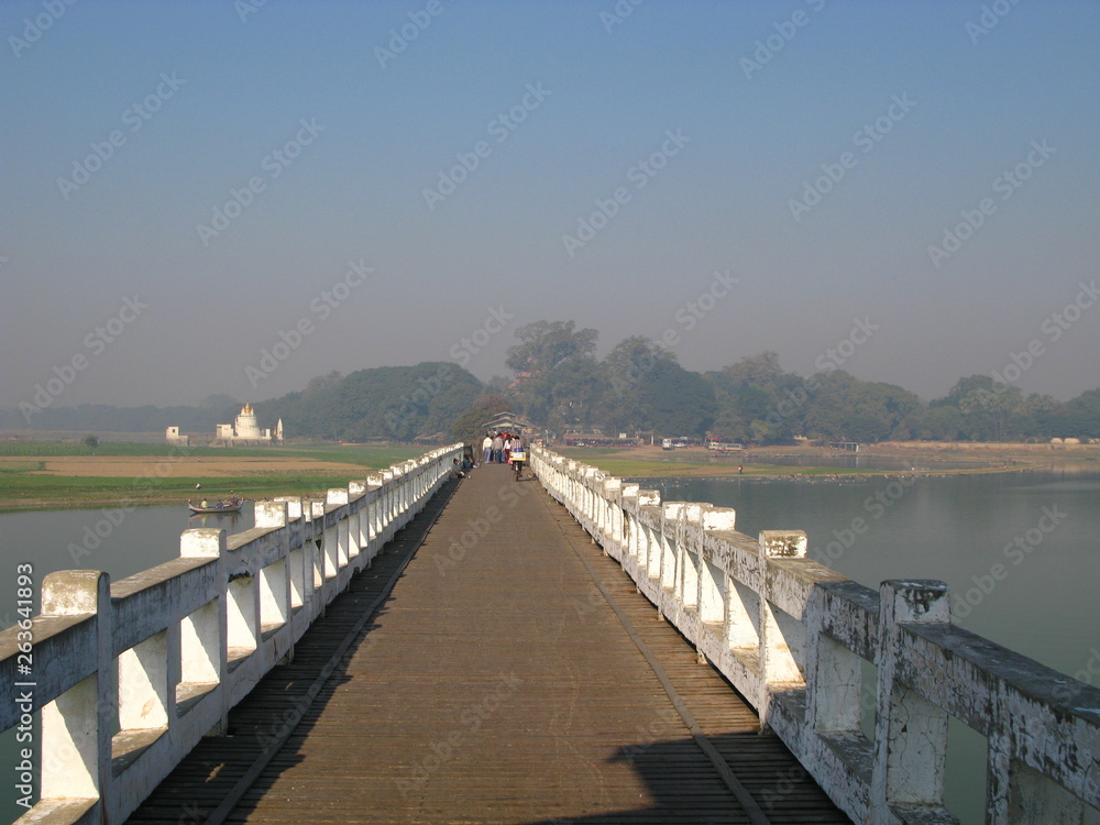 Obraz premium Amarapura, Myanmar