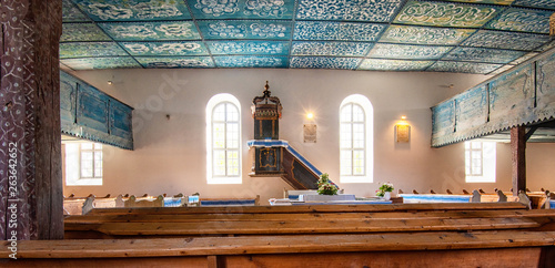 Interior of the famous calv...