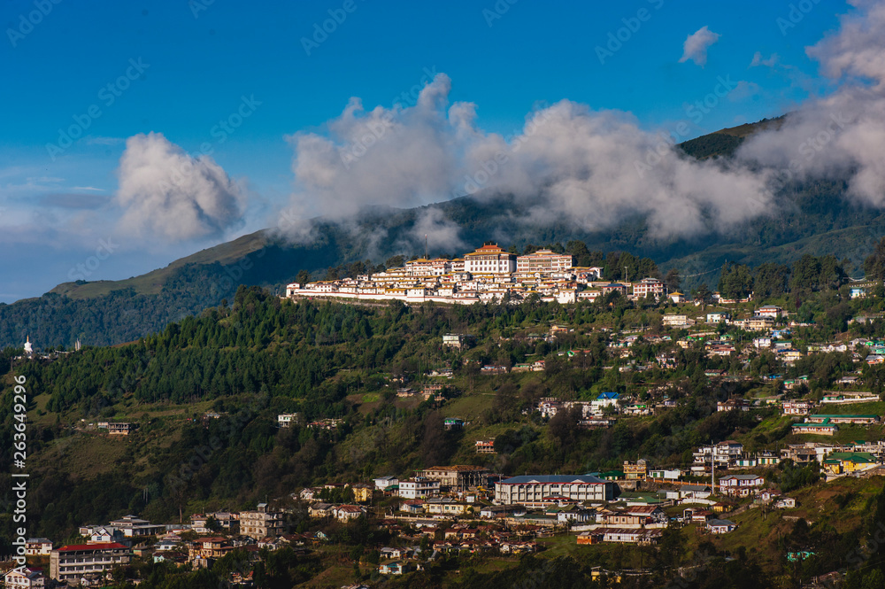 village in mountains of Arunachal Pradesh, India