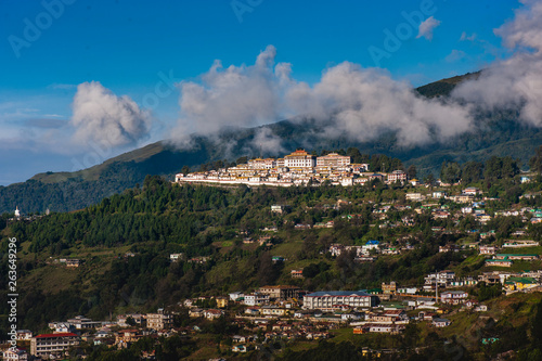 village in mountains of Arunachal Pradesh, India