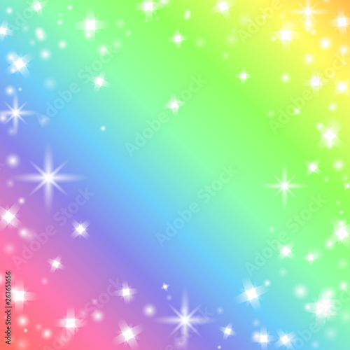 Funny rainbow background