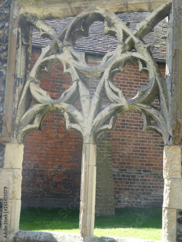 old church window