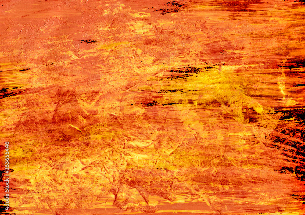 Abstract orange texture. Background. Hand drawn illustration. Abstract orange texture. Background. Hand drawn illustration.