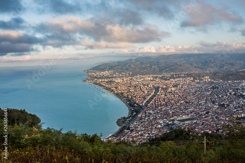 Ordu city from Boztepe photo