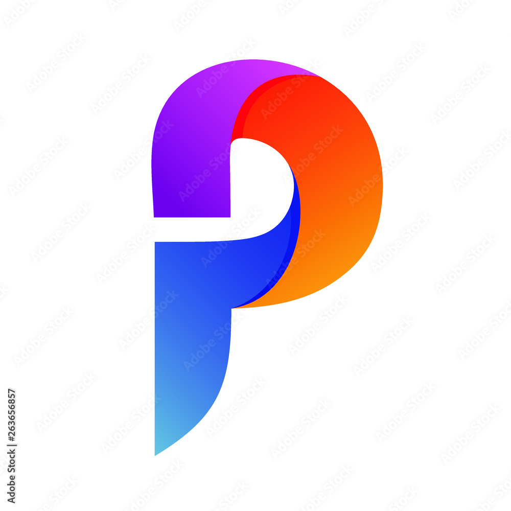 Letter P Logo Vector Letter P Logo Vector