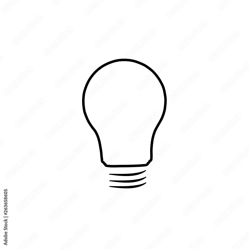 light bulb isolated on white background light bulb isolated on white background