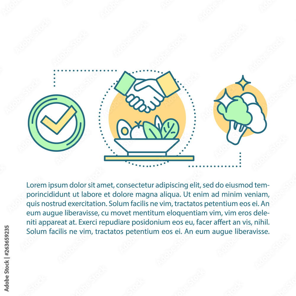 Business lunch concept linear illustration Business lunch concept linear illustration