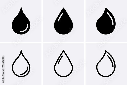 Water drop Icons photo