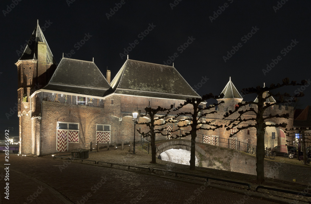 Obraz premium Old city by night