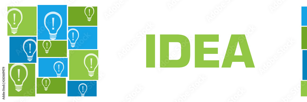 Idea Green Blue Bulbs Grid Left Idea Green Blue Bulbs Grid Left