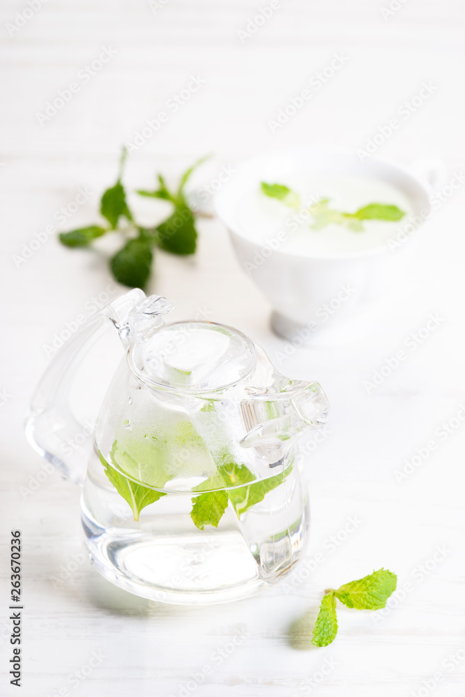 herbal mint tea herbal mint tea