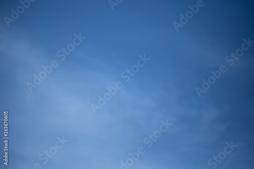 Ciel bleu