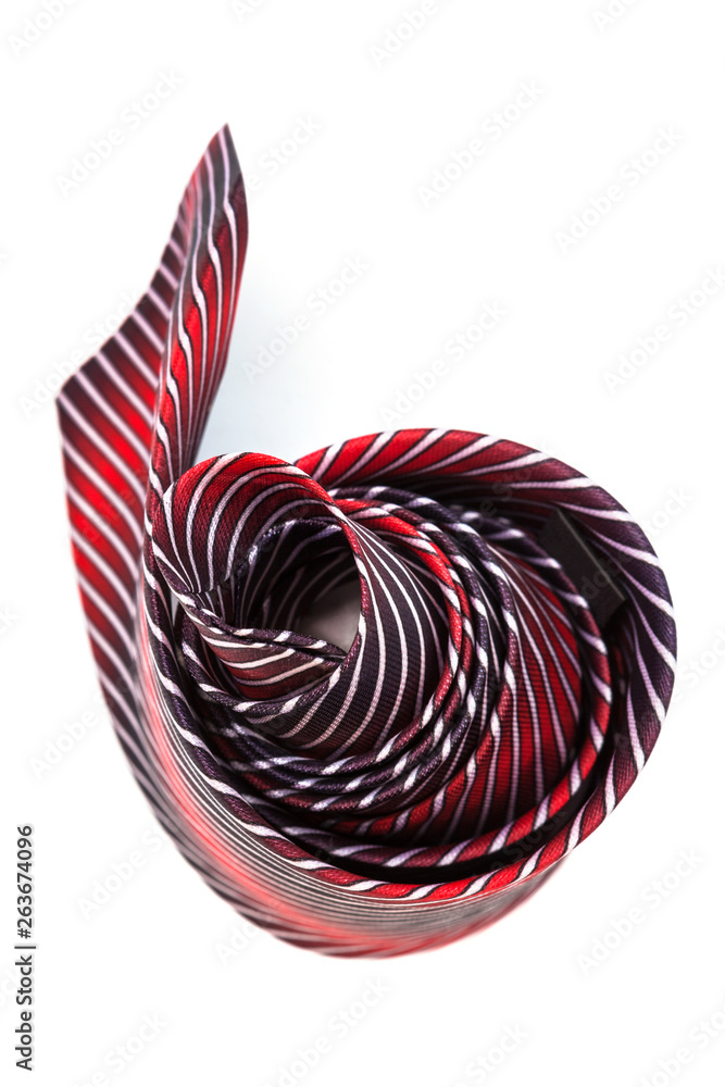 coiled tie
