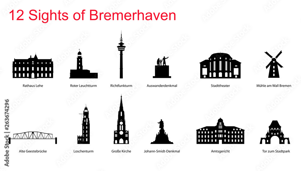 12 Sights of Bremerhaven