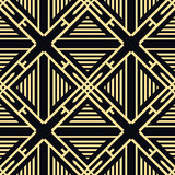 Seamless geometric modern art deco pattern background