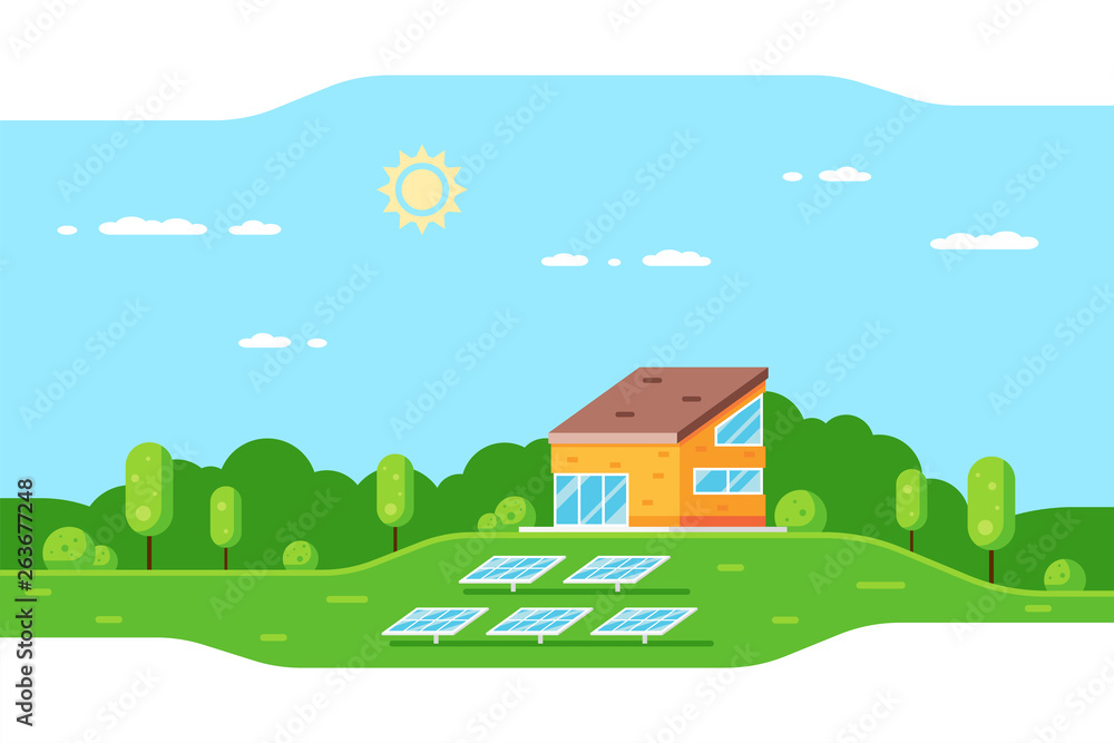 Eco friendly house