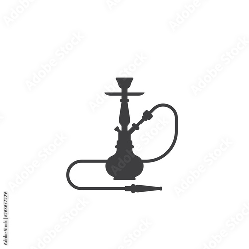 Hookah Silhouette Icon