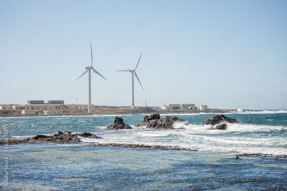 renewable electric power energy from wind ocean sea turbins renewable electric power energy from wind ocean sea turbins