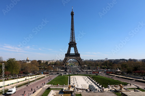 Paris - Tour Eiffel - Trocadéro