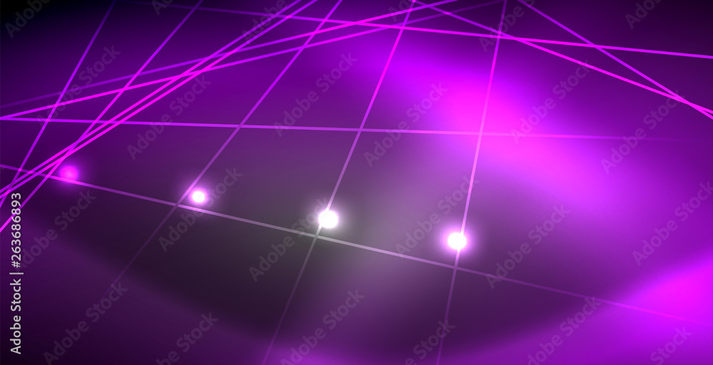 Neon glowing lines, magic energy space light concept, abstract background wallpaper design Neon glowing lines, magic energy space light concept, abstract background wallpaper design