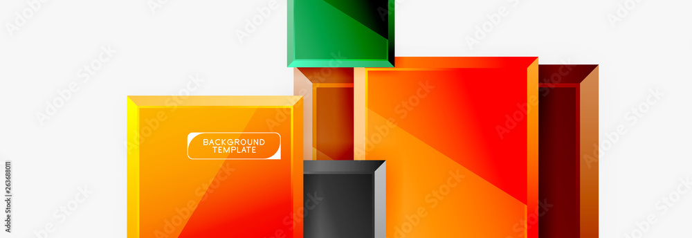 Minimal square banner abstract background Minimal square banner abstract background
