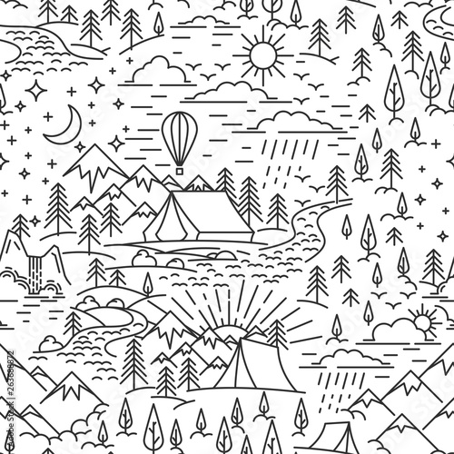 Nature travel pattern
