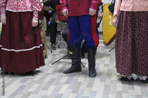 Russian Cossacks playing music