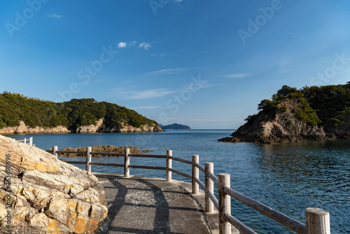 Landscape of Sensui-jima Island in Tomonoura of Fukuyama City  Seto Inland Sea