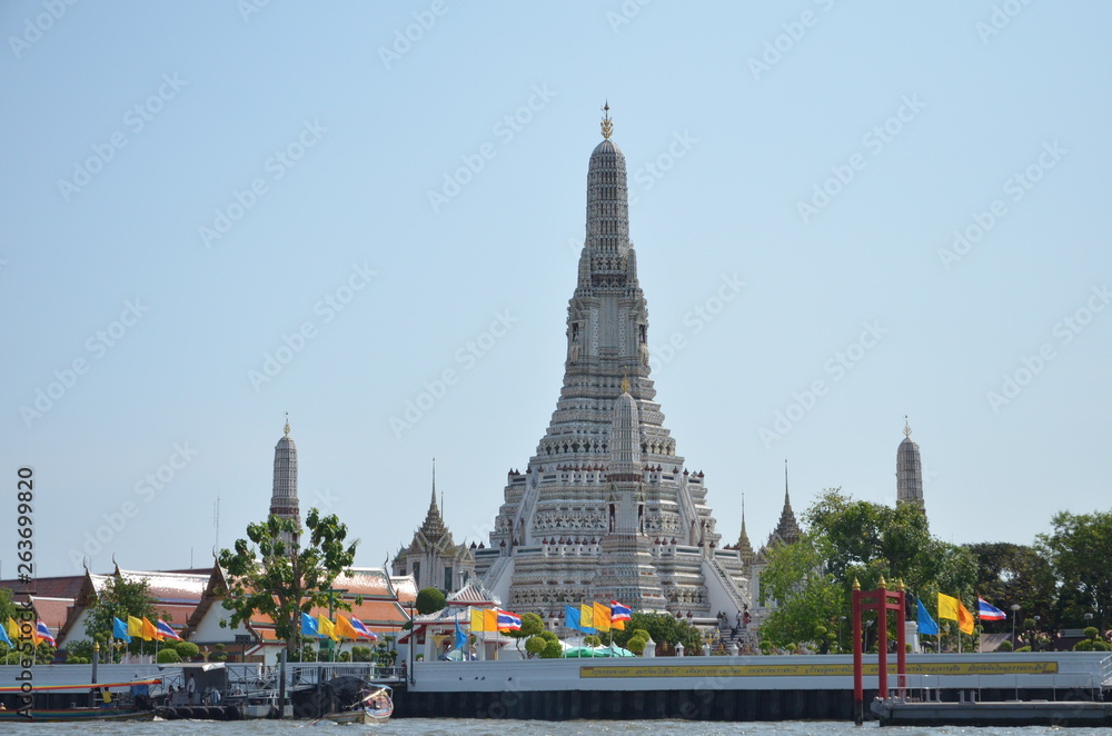 Naklejka premium Thailand Bangkok landscape