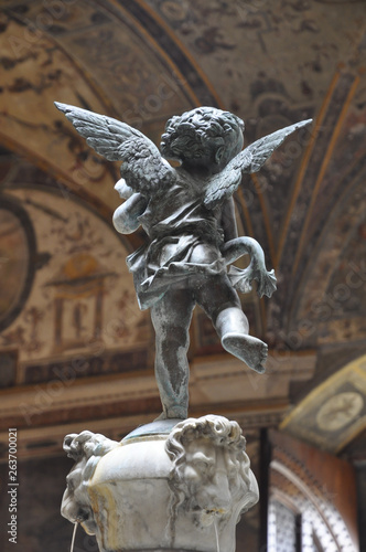Italy Florenz Angel from Palazzo Vecchio