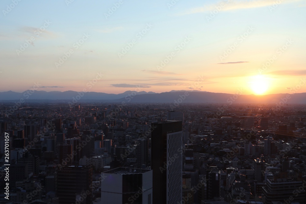 Fototapeta premium 都会の朝