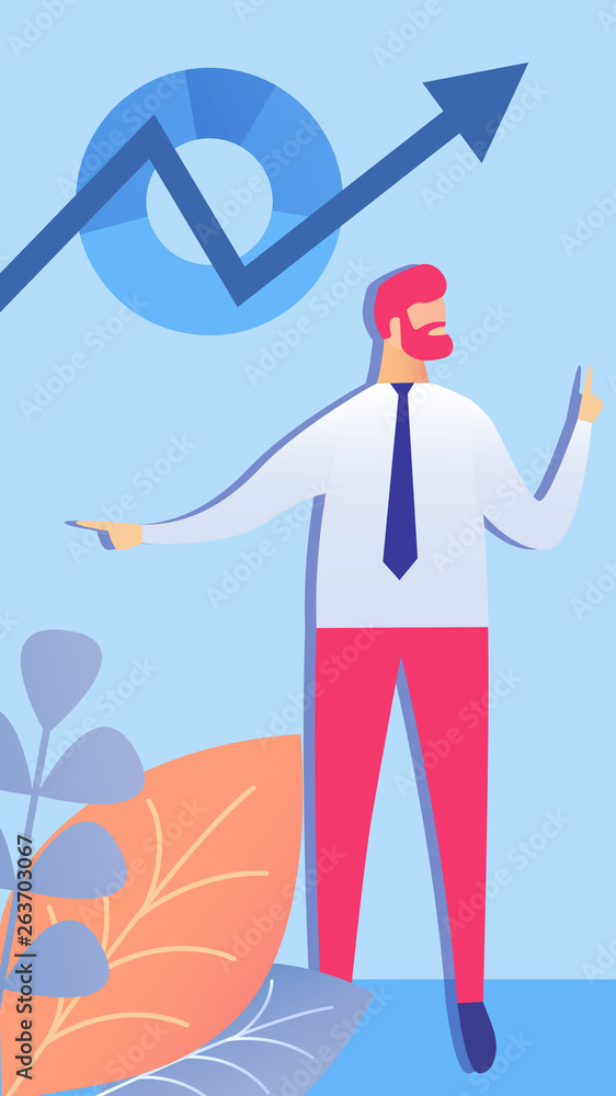 Business Accounting, Data Science Illustration Business Accounting, Data Science Illustration
