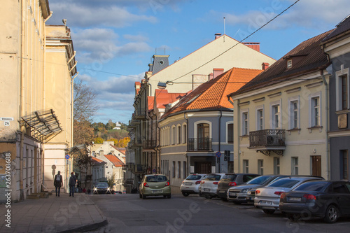Street in the Old Town of Vilnius. Lithuania © Shyshko Oleksandr
